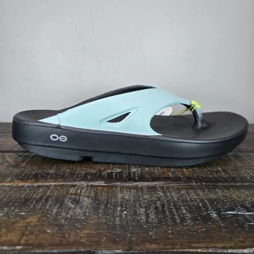 NEW Oofos Ooriginal Womens Size 7 Recovery Slip-On Flip Flops Sandals Oasis